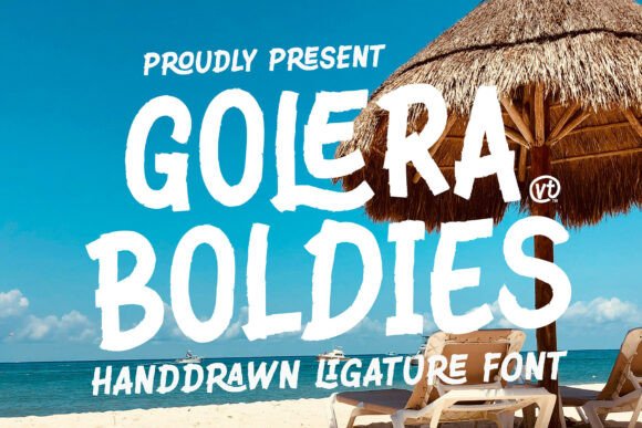 Golera Boldies: Your Handcrafted Sans Serif Font