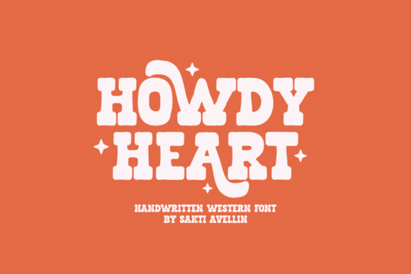 Howdy Heart: A Western Typeface with a Retro Twist