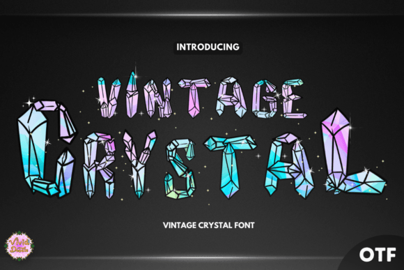 Introducing Vintage Crystal: A Font with Timeless Charm