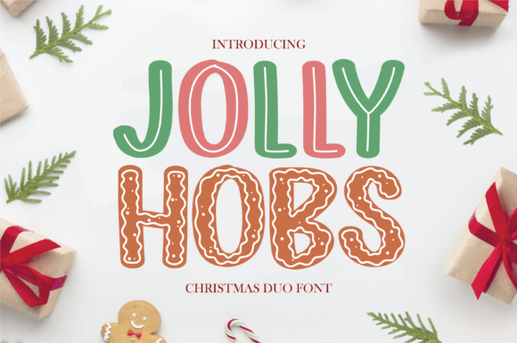 Jolly Hobs Duo: Capturing the Cozy Spirit of the Season