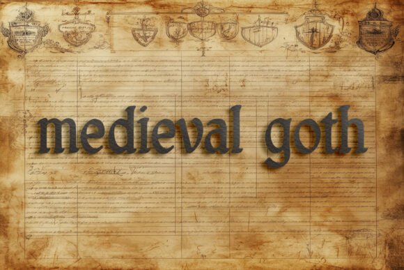 Medieval Goth: Infusing Modern Design with Ancient Allure