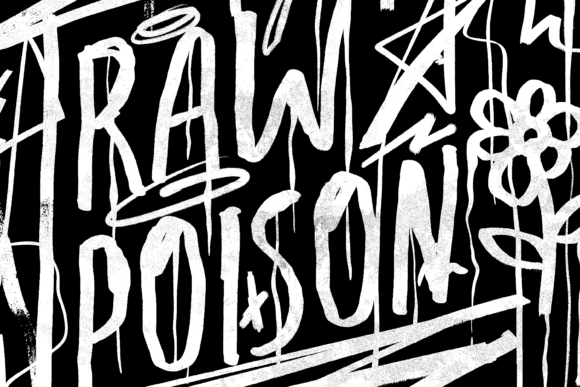 Raw Poison: The Handcrafted Typeface for Authentic Brands