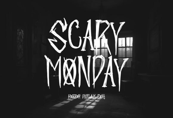Scary Monday: A Typeface That Whispers Malevolent Secrets