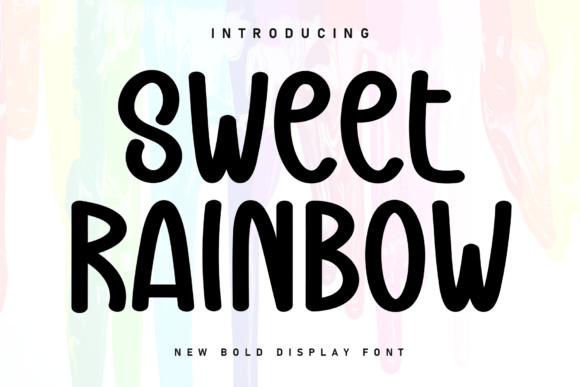 Sweet Rainbow: The Handwritten Marker Font with Modern Appeal