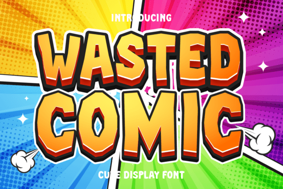Wasted Comic: A Typographical Adventure for Modern Creators